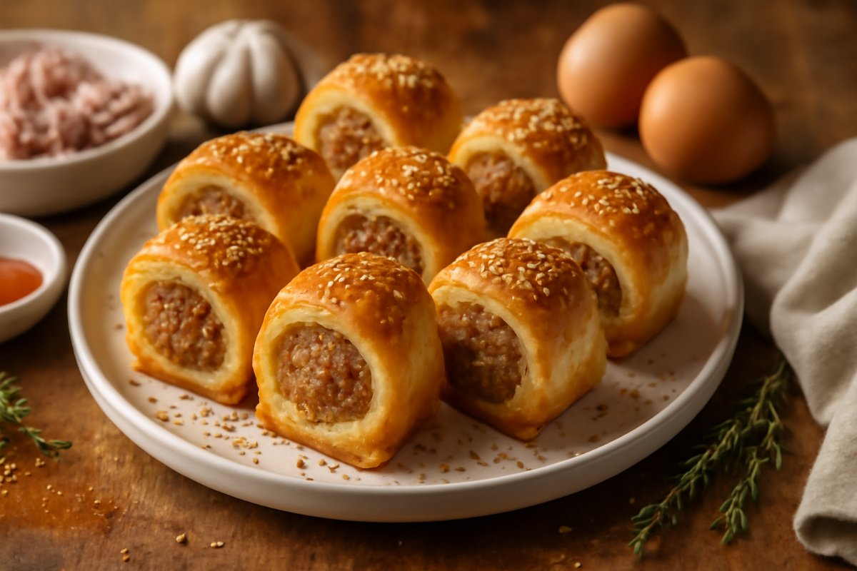 Spicy Sausage Rolls