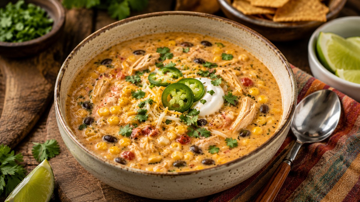 Mexican Chicken Corn Chowder