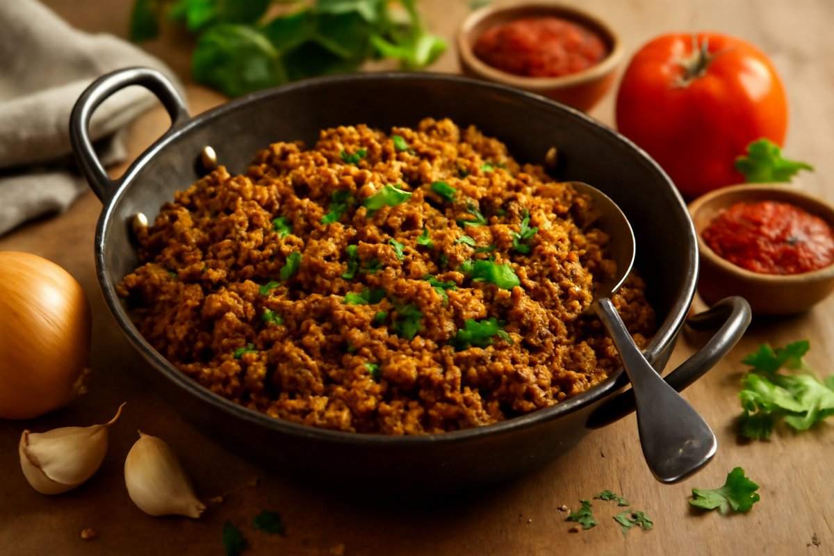 Ground Meat Balti