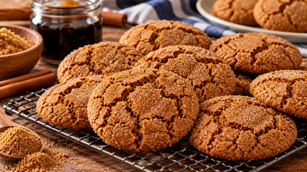 Molasses Sugar Cookies