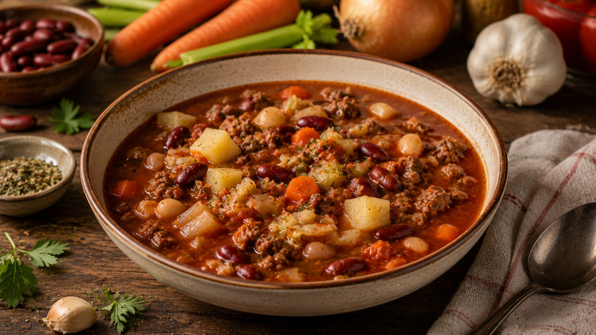 Veg Chili Soup