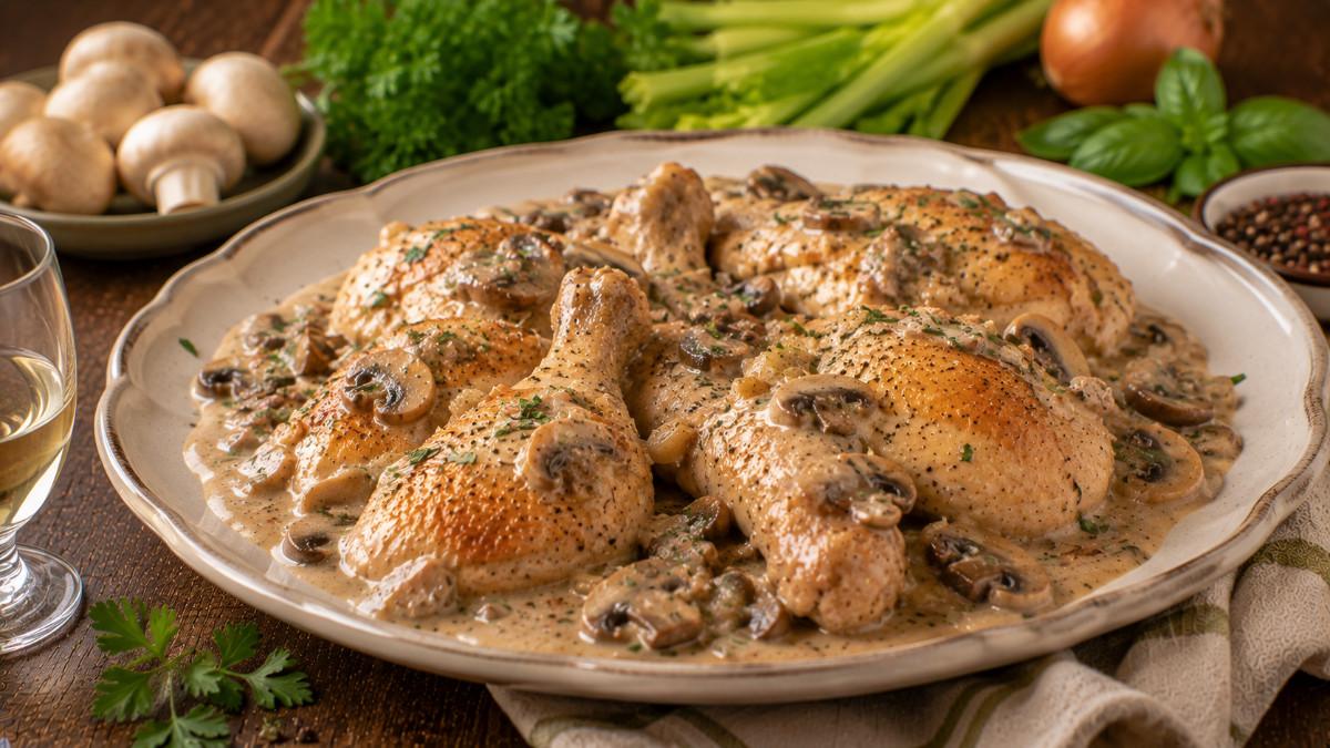 Chicken with Mushrooms