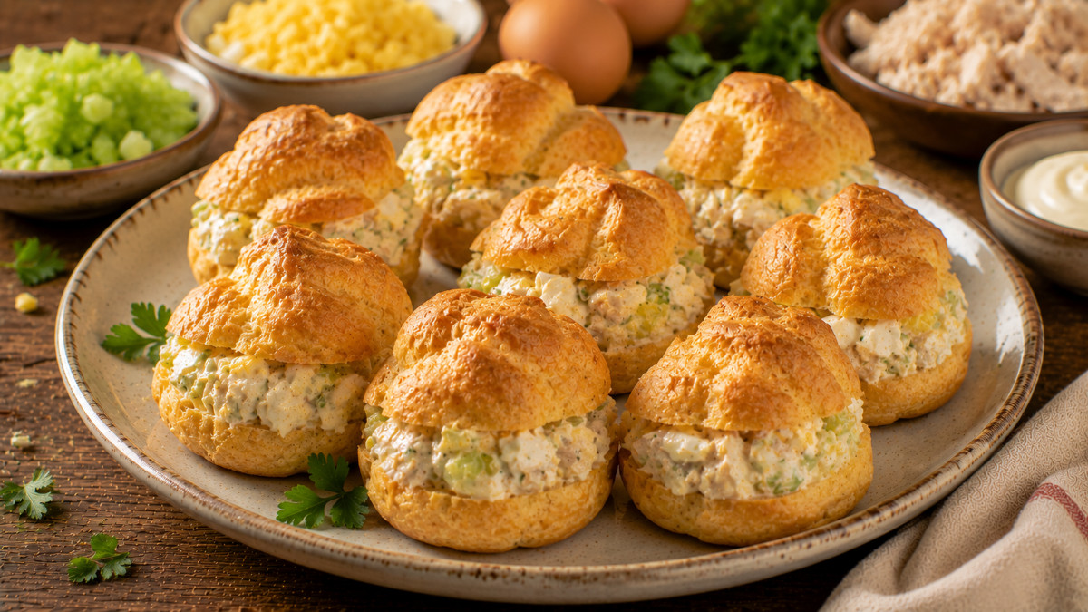 Chicken Party Puffs