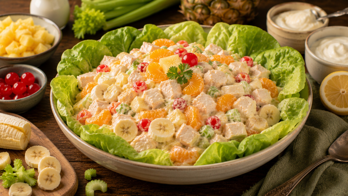 Chicken-Fruit Salad Deluxe