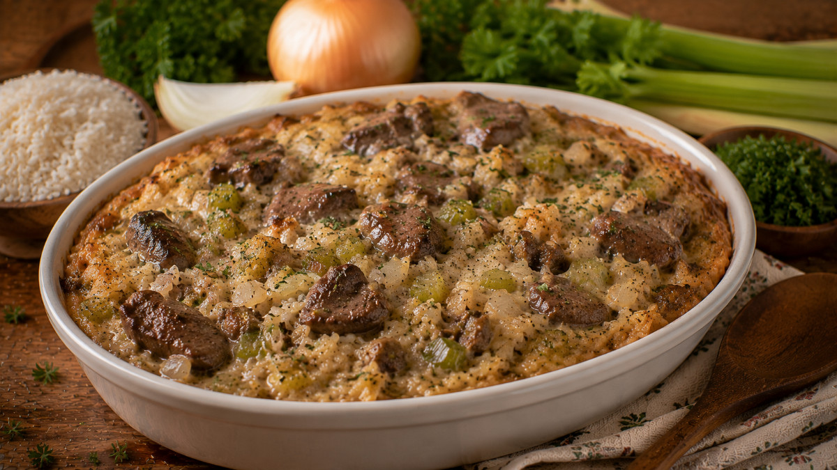Chicken Liver Casserole