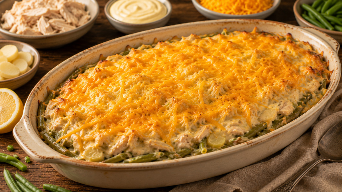 Chicken-Chestnut Casserole