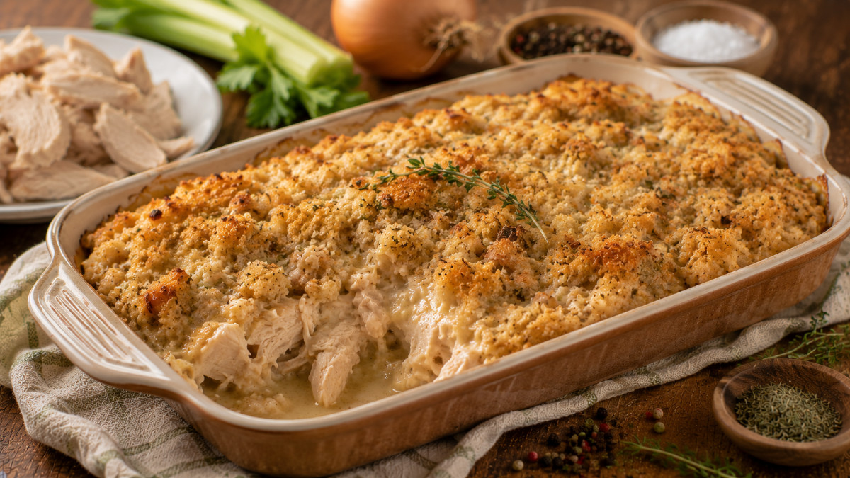 Chicken with Dressing