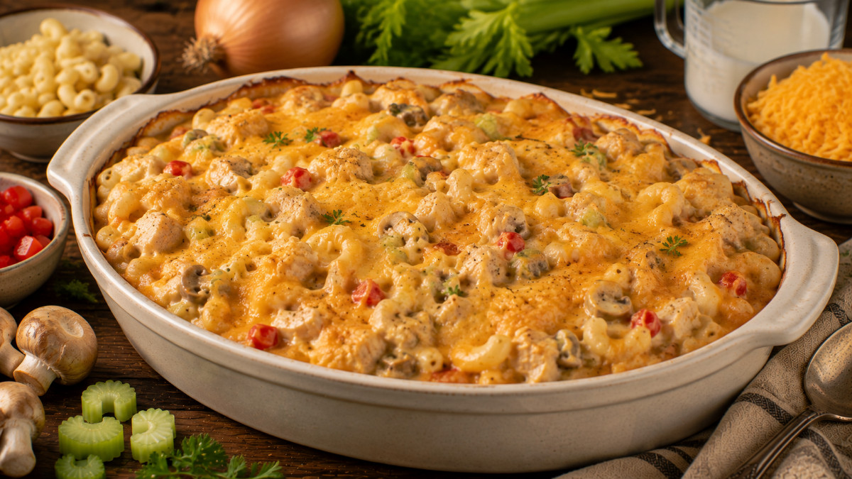 Chicken-Macaroni Casserole