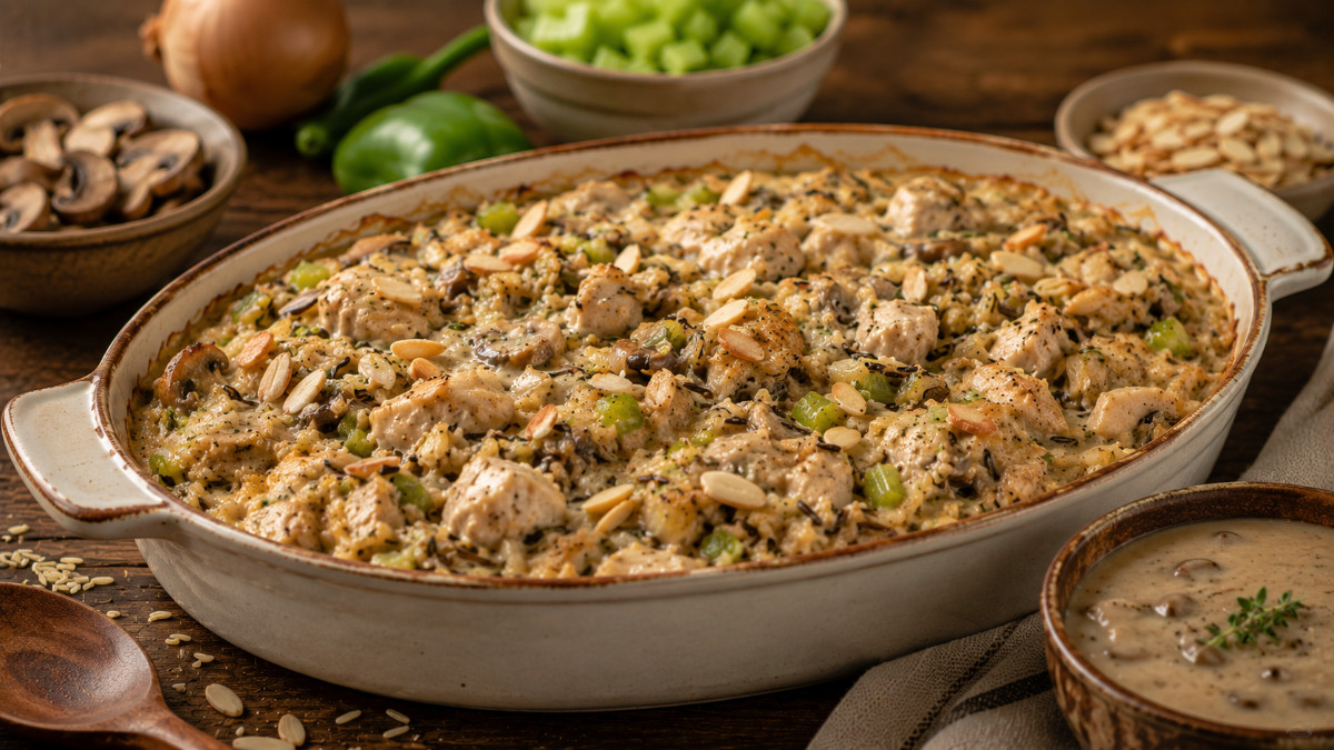 Chicken and Wild Rice Casserole