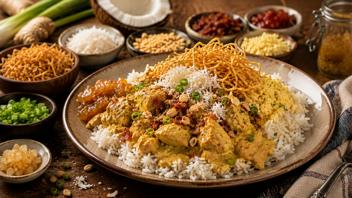 Javanese Rice Tafel