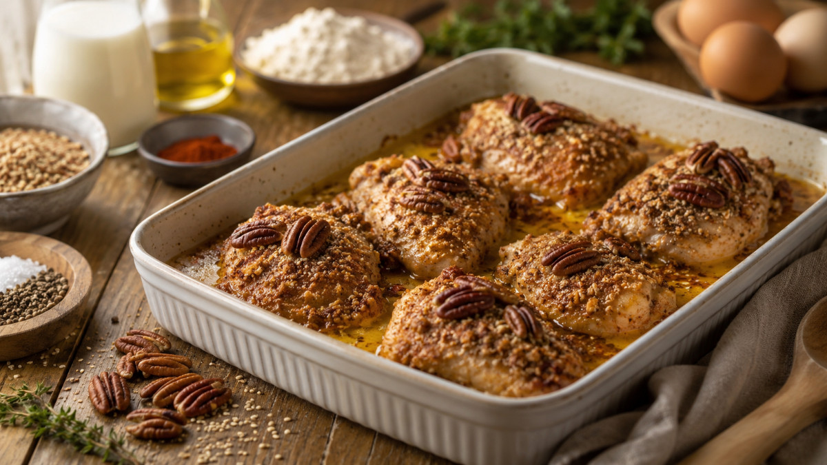 Buttermilk-Pecan Chicken