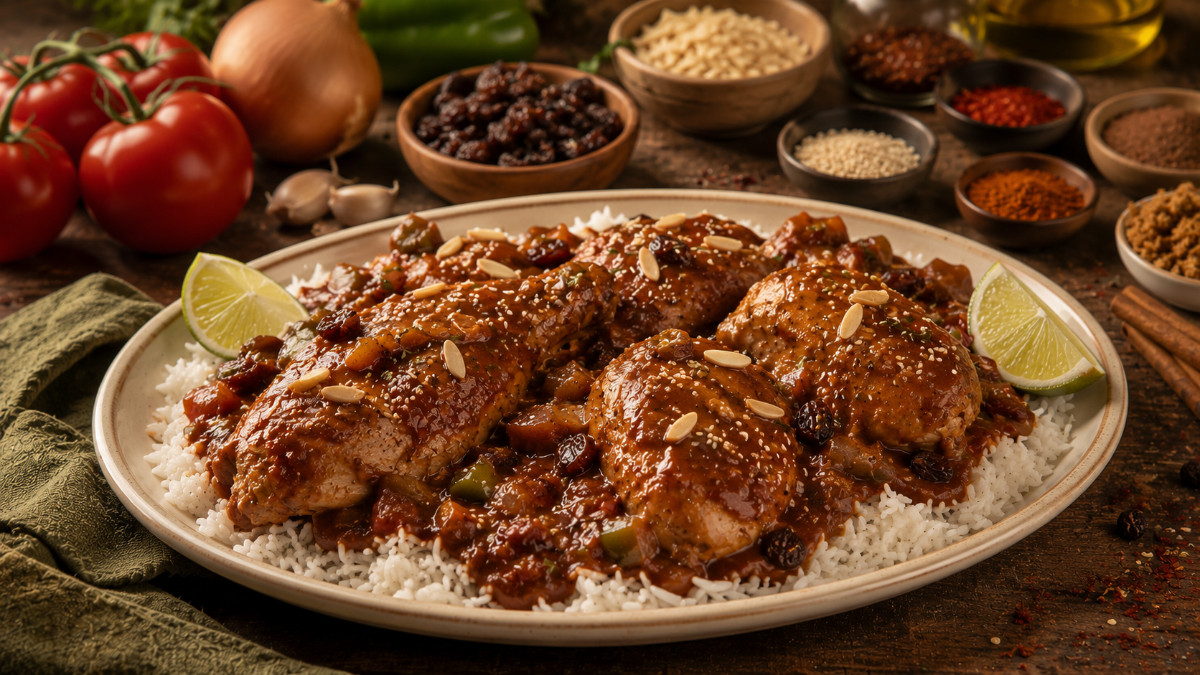 Easy Mexican Chicken Mole