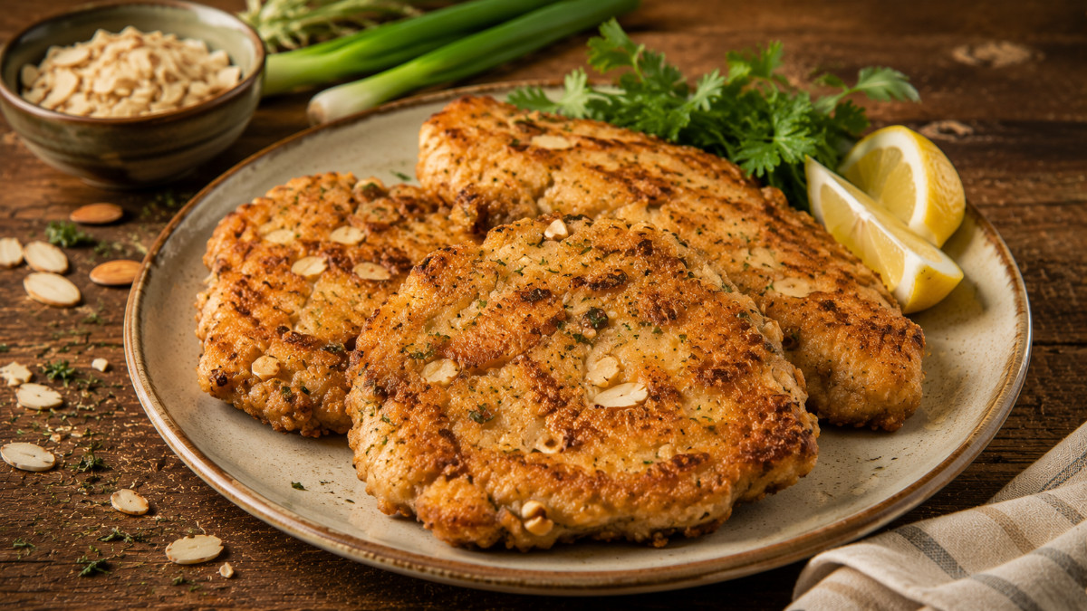 Almond-Fried Chicken