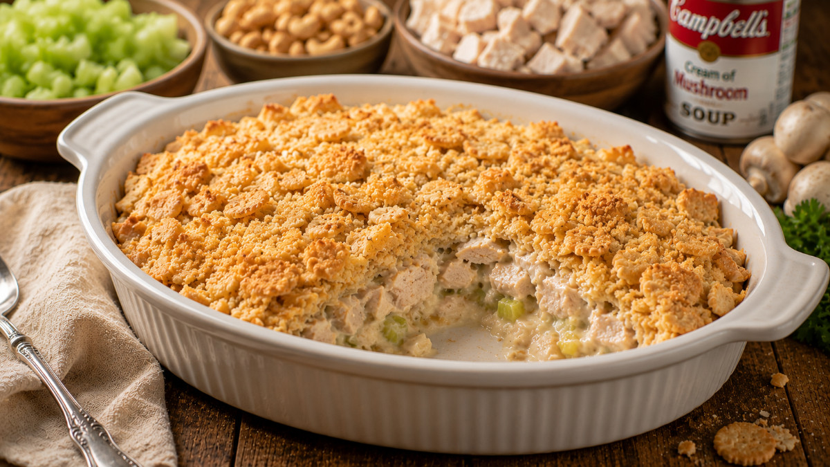 Turkey-Cashew Casserole