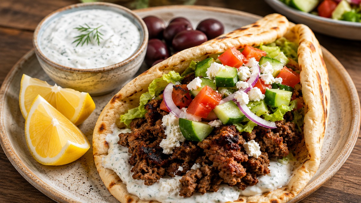 Ground Lamb Gyros