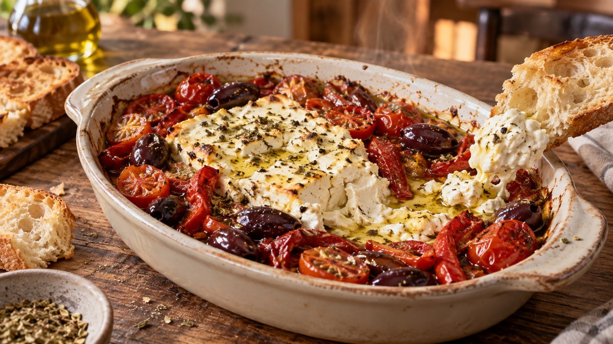 Mediterranean Baked Feta