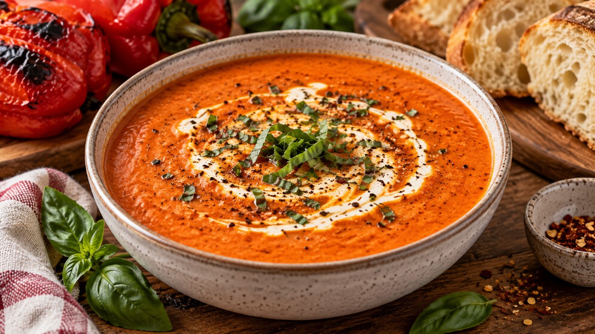 Roasted Red Pepper Soup